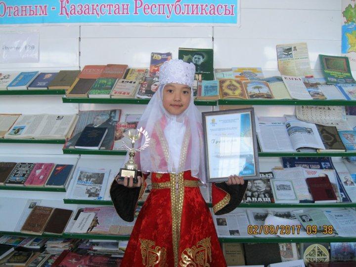 «Сиқырлы әуен» жеңімпазы Аида.
